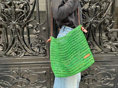 Tasche Raffia Umhängetasche